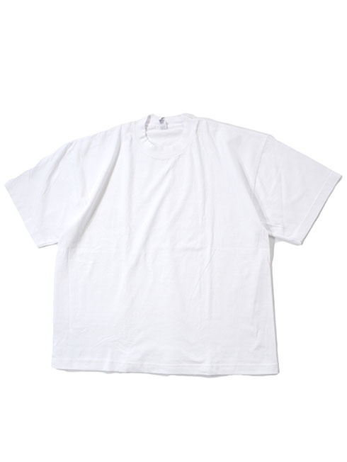 LOS ANGELES APPAREL カスタム 6.5oz ヘビーウエイト Tシャツ - White