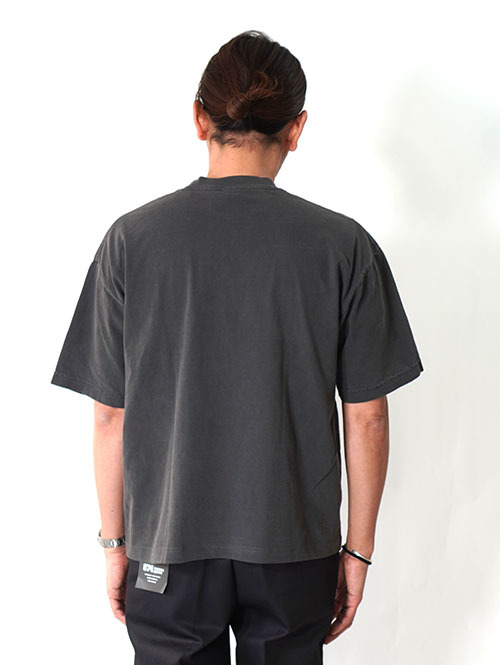 LOS ANGELES APPAREL カスタム 6.5oz ヘビーウエイト Tシャツ - Vintage Black