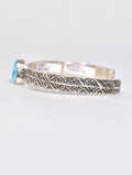 Navajo Henry Mariano Hand Made  Turquoise Bangle 