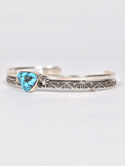 Navajo Henry Mariano Hand Made Turquoise Bangle
