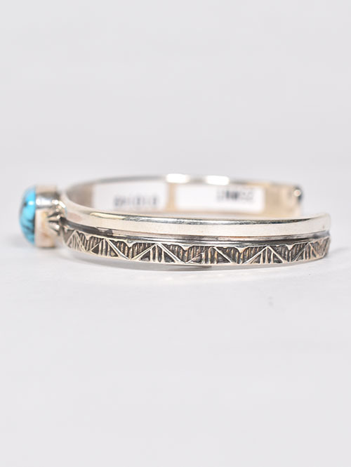 Navajo Henry Mariano Hand Made Turquoise Bangle