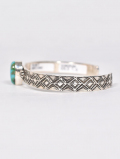 Navajo Henry Mariano Hand Made  Turquoise Bangle 