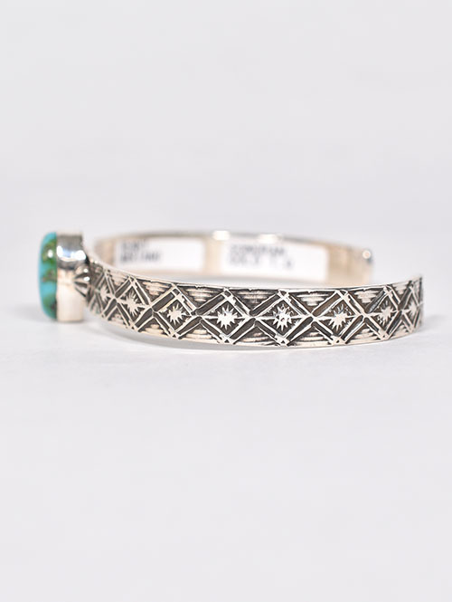 Navajo Henry Mariano Hand Made Turquoise Bangle
