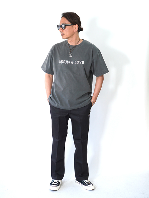 HTC Dickies Pants #Flower Stone Black 2025SS Model