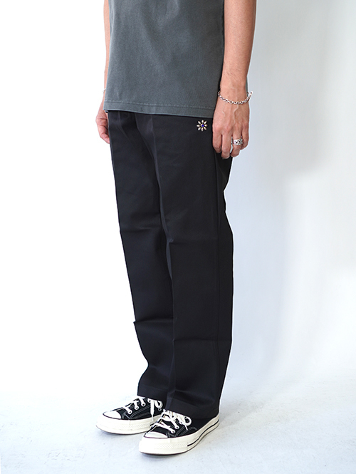 HTC Dickies Pants #Flower Stone Black 2025SS Model