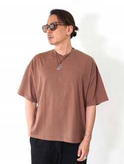 W.A.T.C STUDIO  Oversized boxy Tee - Vintage Brown