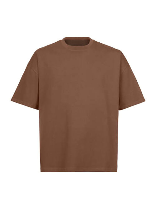 W.A.T.C STUDIO Oversized boxy Tee - Vintage Brown