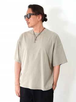 W.A.T.C STUDIO  Oversized boxy Tee - Vinatage Dune