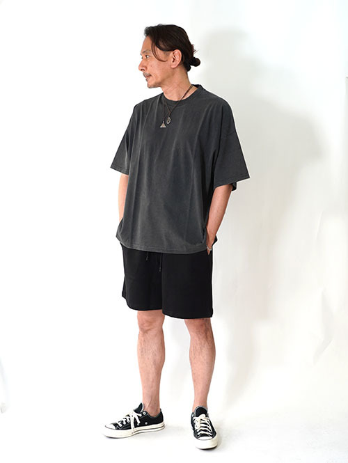 W.A.T.C STUDIO Relaxed Sweat Short - Black