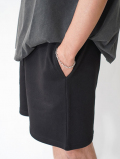 W.A.T.C STUDIO  Relaxed Sweat Short - Black