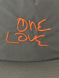 RAP ATTACK  "One Love" Embroidery Cap - A.Green