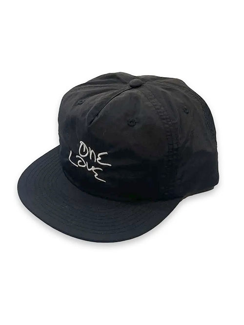 RAP ATTACK  "One Love" Embroidery Cap - Black