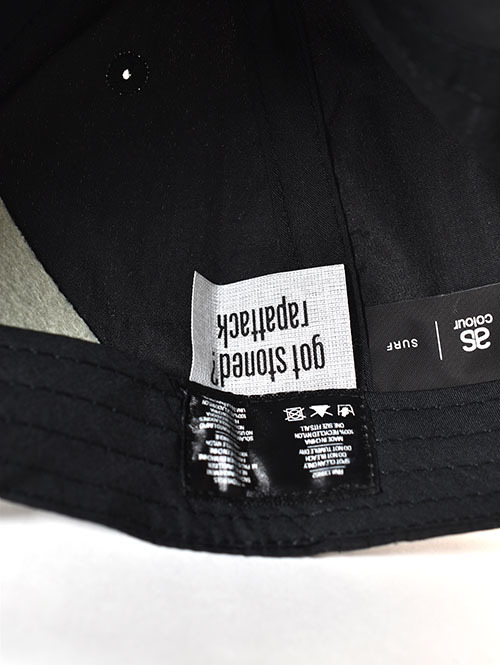 RAP ATTACK  "One Love" Embroidery Cap - Black