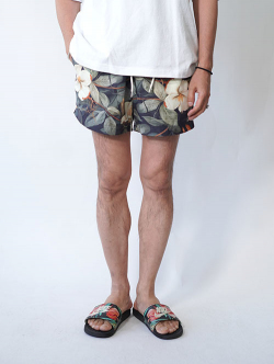 Pacsun  Flores AOP 4.5" Swim Trunks