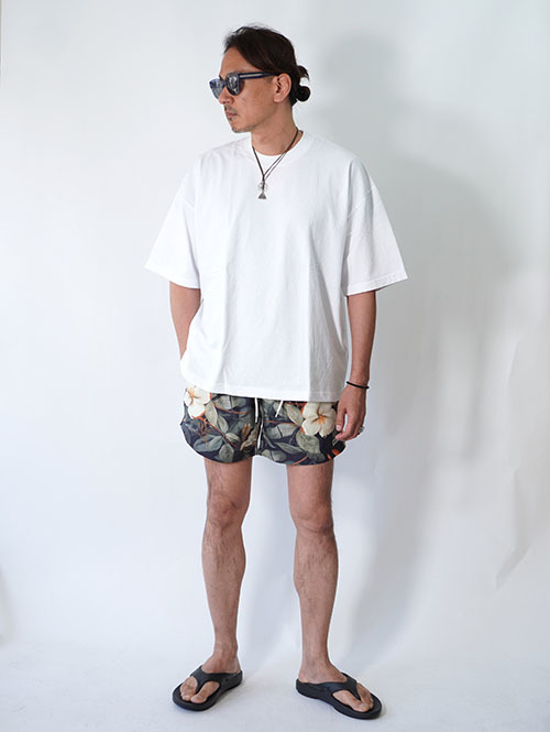 Pacsun Flores AOP 4.5" Swim Trunks
