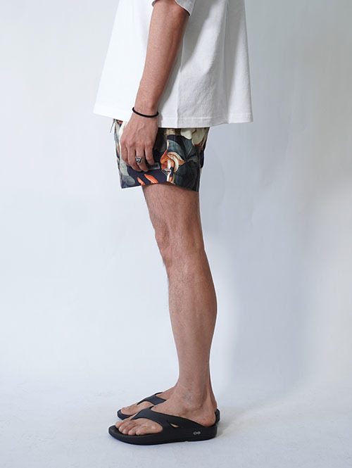 Pacsun Flores AOP 4.5" Swim Trunks