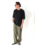 SALUTE HELM スピンドル入り　ワンタックパンツ (65018)