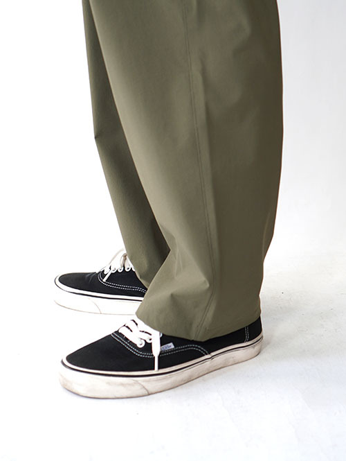 SALUTE HELM スピンドル入り ワンタックパンツ (65018)