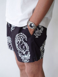 Pacsun Watercolor 4.5" Swim Trunks 57