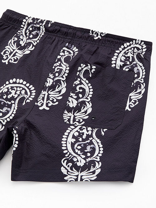 Pacsun Watercolor 4.5" Swim Trunks 57