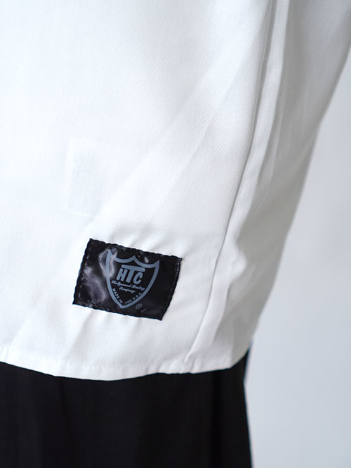 HTC Dickies Short Sleeve Work Shirt #Flower Stone White