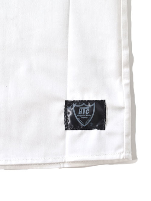 HTC Dickies Short Sleeve Work Shirt #Flower Stone White