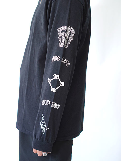 RAP ATTACK  "Rapper’s Tattoo" L/S Tee