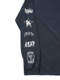 RAP ATTACK  "Rapper’s Tattoo" L/S Tee