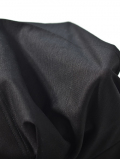 moc T  LYOCELL JERSEY STITCH CREW NECK S/S POCKET TEE - Black