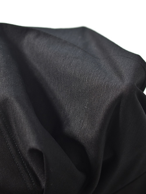 moc T LYOCELL JERSEY STITCH CREW NECK S/S POCKET TEE - Black