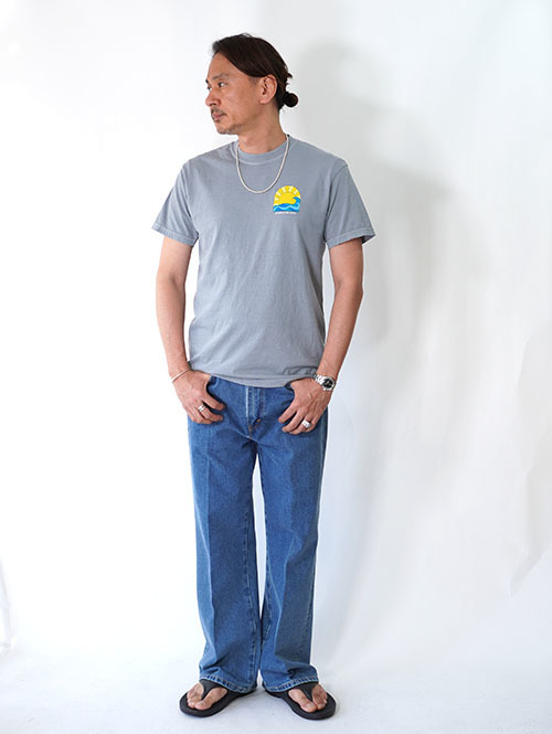SHORELINE CAFE Tee - Grey