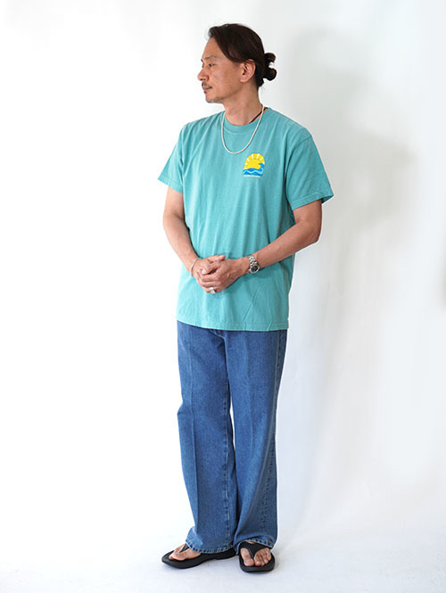 SHORELINE CAFE Tee - Mint Green