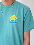 SHORELINE CAFE Tee - Mint Green