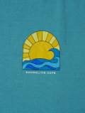 SHORELINE CAFE Tee - Mint Green