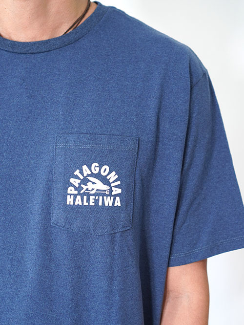 Patagonia Haleiwa限定 Tシャツ- H.Blue