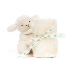 Jellycat  ジェリーキャット　Bashful Lamb Soother  ヒツジ　羊　ひつじの縫いぐるみ　毛布付き 