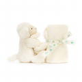 Jellycat  ジェリーキャット　Bashful Lamb Soother  ヒツジ　羊　ひつじの縫いぐるみ　毛布付き 