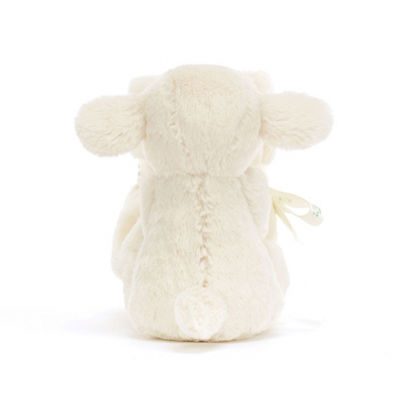Jellycat  ジェリーキャット　Bashful Lamb Soother  ヒツジ　羊　ひつじの縫いぐるみ　毛布付き 