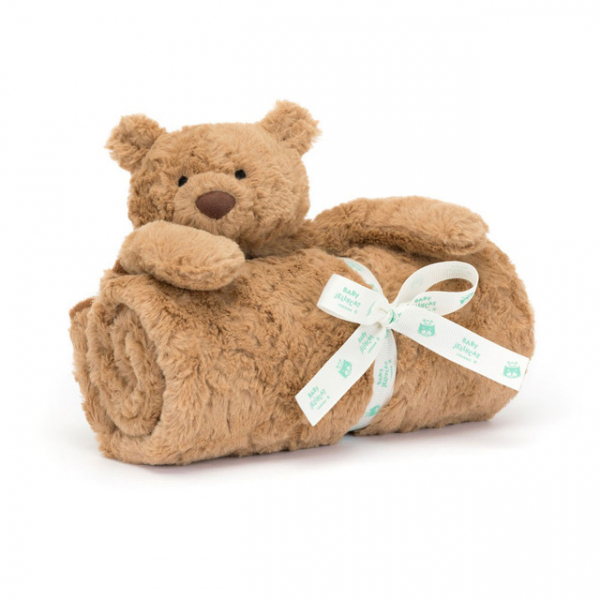 Jellycat ジェリーキャット Bartholomew Bear Blankie ぬいぐるみ付き ブランケット 毛布付き くまのぬいぐるみ クマ 縫いぐるみ
