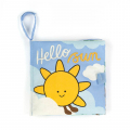 Jellycat ジェリーキャット　【Hello SUN Fabric Book 】　ベビーブック 布製　本　ぬのの本　布　絵本　英語の本
