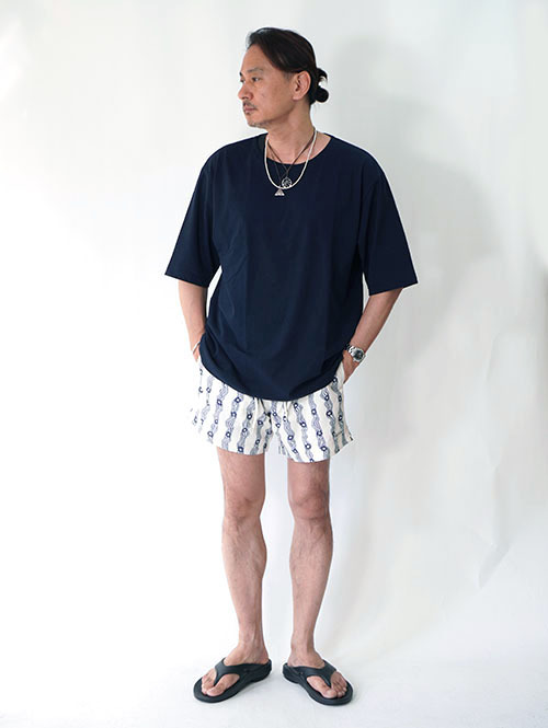 LA MOND  BASQUE SHIRT - Navy