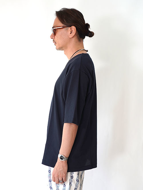 LA MOND  BASQUE SHIRT - Navy