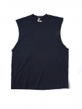LOS ANGELES APPAREL 6.5oz Sleeveless Tee - Black Edge