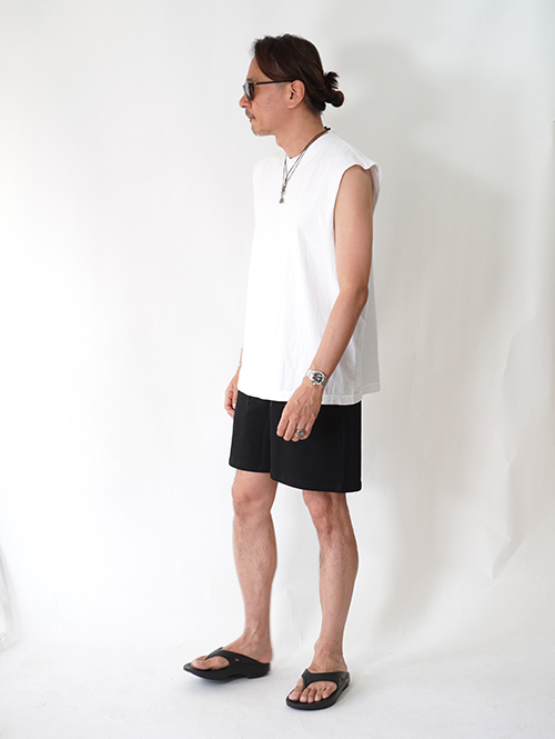 LOS ANGELES APPAREL 6.5oz Sleeveless Tee - White