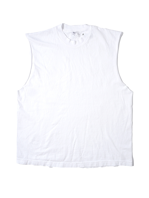 LOS ANGELES APPAREL 6.5oz Sleeveless Tee - White