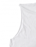 LOS ANGELES APPAREL 6.5oz Sleeveless Tee - White