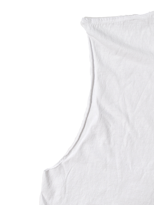 LOS ANGELES APPAREL 6.5oz Sleeveless Tee - White