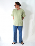 SALVAGE PUBLIC  Surf Live Freely Tee - Sage