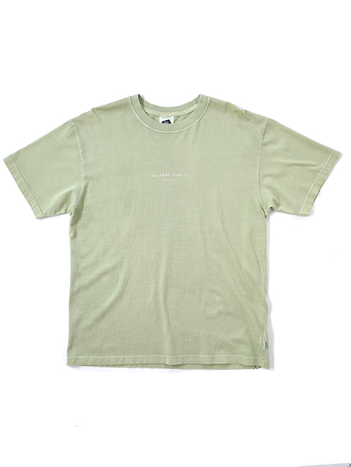 SALVAGE PUBLIC Surf Live Freely Tee - Sage