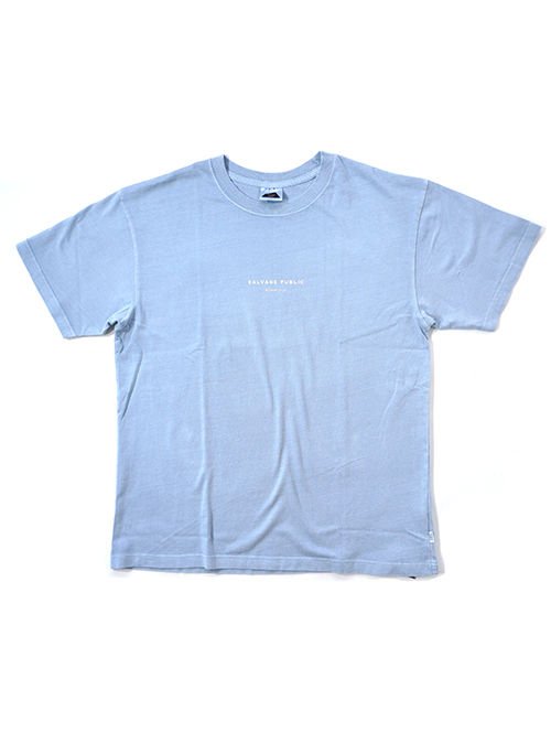 SALVAGE PUBLIC Surf Live Freely Tee - Ocean Blue
